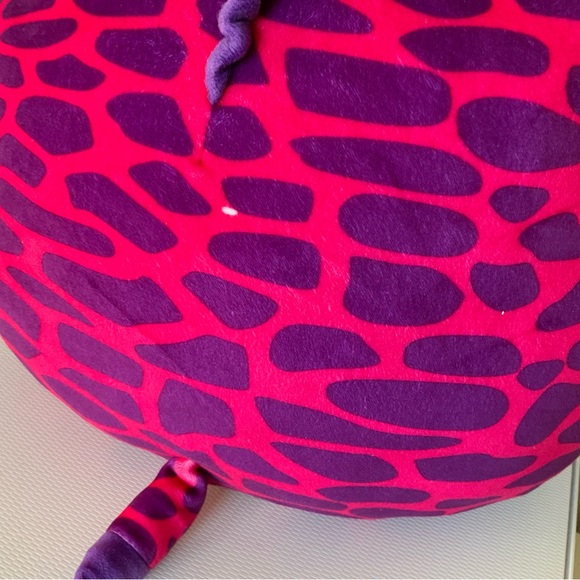 Large Gilbert the Pink Giraffe Squish a Boo Ty Plush - Picture 7 of 7